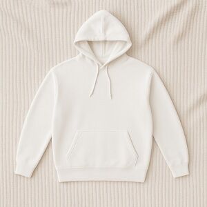 Buffalo women’s cream Hoodie Sweater size large